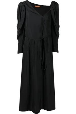 REJINA PYO Long-puff sleeve midi dress