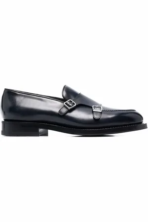 santoni Double-buckle monk shoes