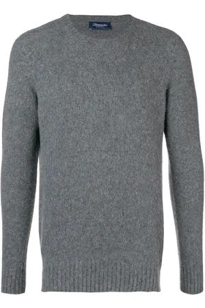 DRUMOHR Crew neck brushed sweater