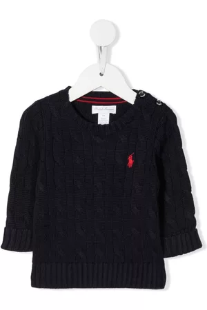 Ralph Lauren Polo Pony cable-knit jumper