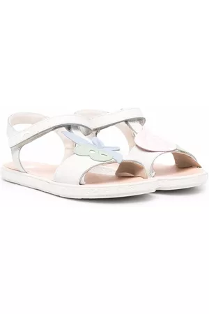 Camper Twins patch-detail sandals