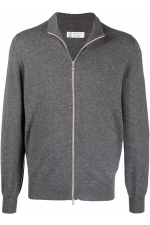 Brunello Cucinelli Zip-up cashmere cardigan