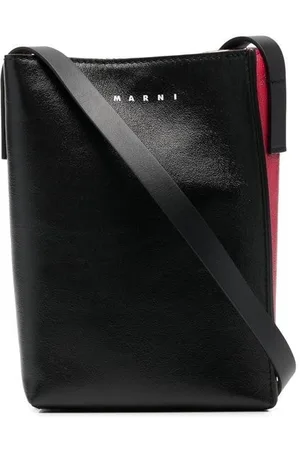 Marni Logo-print single-strap shoulder bag