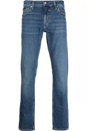Calvin Klein Jeans Authentic high-rise straight-leg Jeans - Farfetch