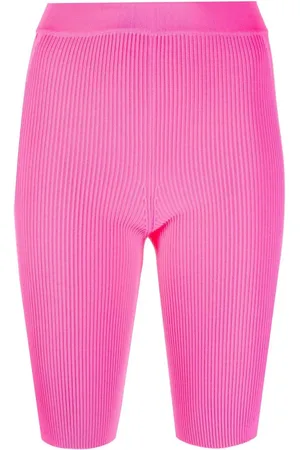 Jacquemus Ribbed-knit cycling shorts