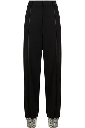 We11 Done High-waisted straight-leg trousers