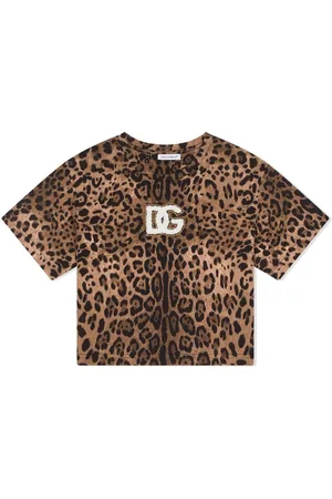 Dolce & Gabbana Leopard-print cotton T-shirt