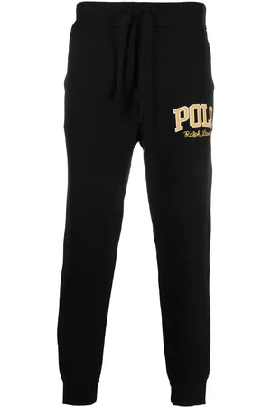 Ralph Lauren Logo-patch tapered joggers