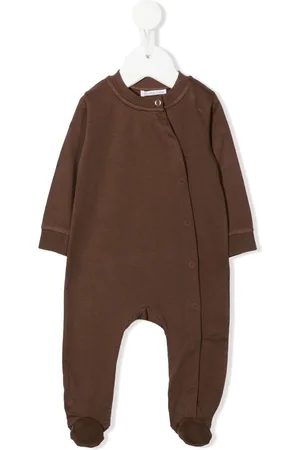 Studio Clay Long-sleeve organic-cotton onesie