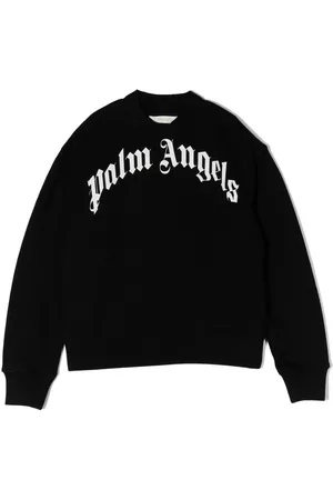 Palm Angels Logo-print crew-neck sweatshirt