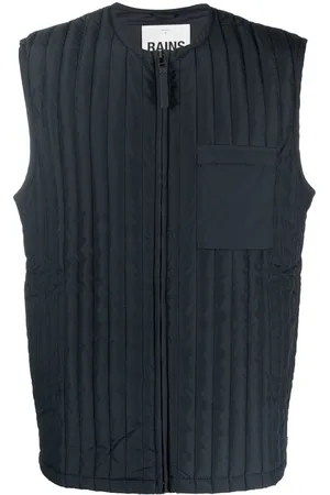 Rains Quilted zip-up gilet