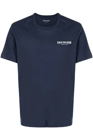 True Religion Men Short Sleeve - Logo crew-neck T-shirt