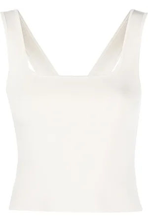 MATTEAU Square neck vest top