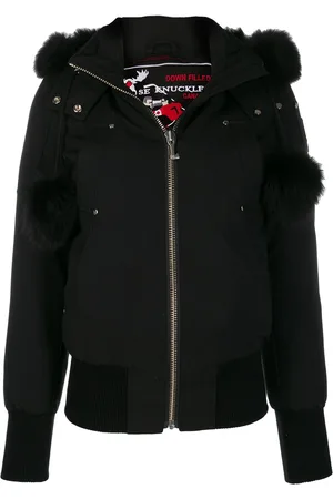 Moose Knuckles Fur hooded jacket