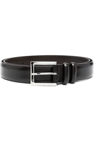 Orciani Men Belts - Geometric buckle belt