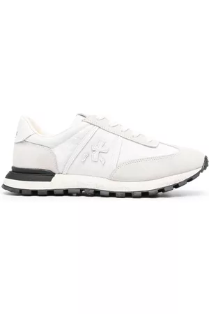 Premiata Side logo-patch detail sneakers