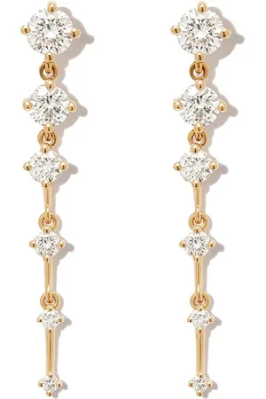 Fernando Jorge 18kt yellow Sequence diamond drop earrings