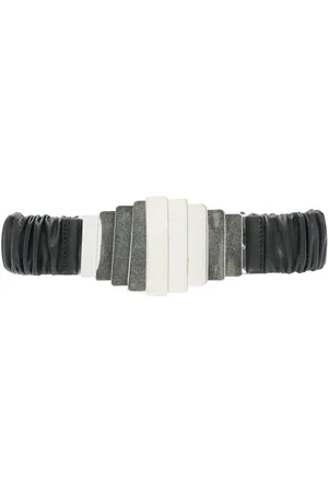 IRO Ruched leather belt