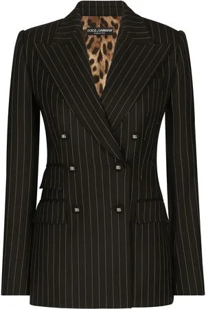 Dolce & Gabbana Striped double-breasted blazer