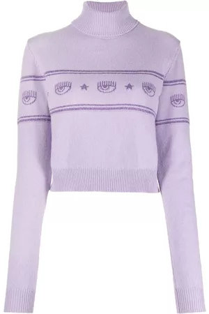 Chiara Ferragni Graphic-intarsia jumper