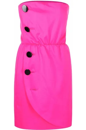 Givenchy 1980s strapless minidress