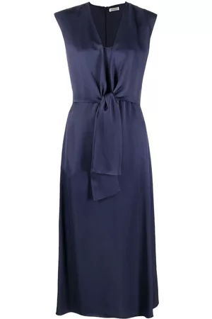 There Was One Knot-detail sleeveless midi dress