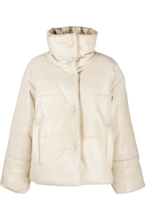 Nanushka Faux-leather puffer jacket