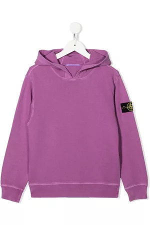 Stone Island Logo patch hoodie