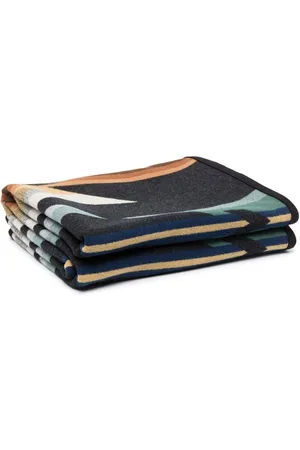 Pendleton Geometric-pattern wool throw