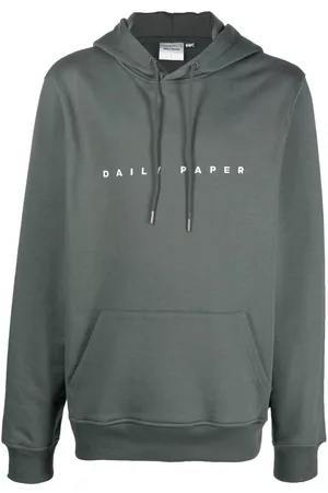 Daily paper Men Jumpers - Logo-print pullover hoodie