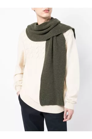 PRINGLE OF SCOTLAND Cosy cashmere waffle-knit scarf