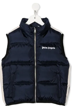 Palm Angels Logo-print padded gilet