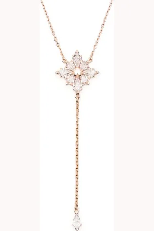 Swarovski Stella Y kite-cut necklace