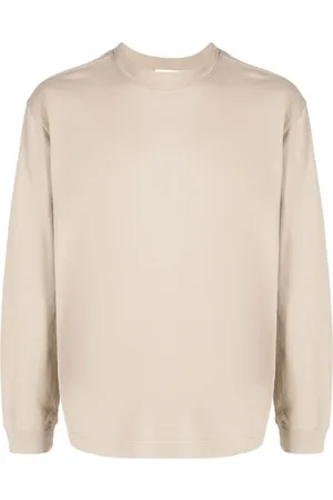 Rito Structure Solid-color long-sleeve swaetshirt
