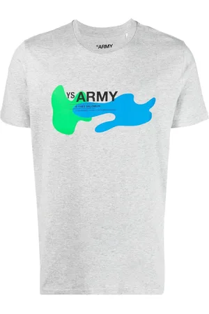YVES SALOMON Logo-print short-sleeve T-shirt