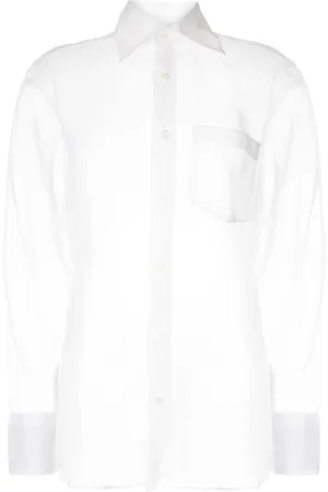 Woera Long-sleeve sheer shirt