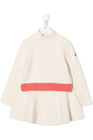 Moncler Ribbed logo-patch dress