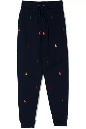 Ralph Lauren Embroidered logo track pants