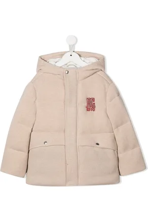 Brunello Cucinelli Padded fine-knit logo jacket
