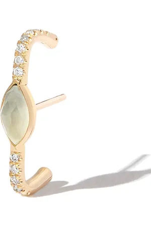 JACQUIE AICHE 14kt yellow aquamarine drop earring