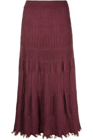 Simkhai Malia knitted midi skirt