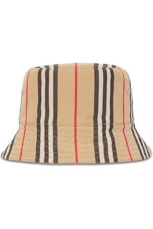 Burberry Reversible icon stripe bucket hat