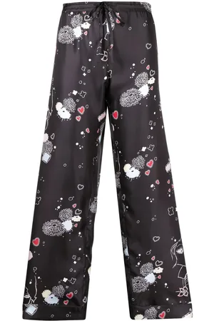 Macgraw Drawstring loose-fit trousers