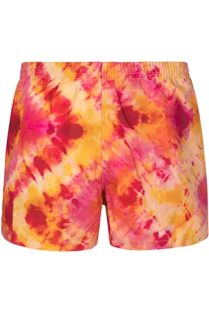 T.U.K. Shibori swim shorts