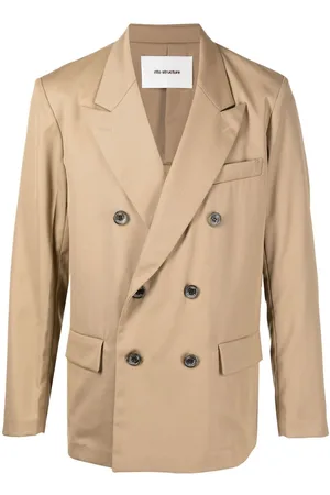 Rito Structure Double-breasted fitted blazer