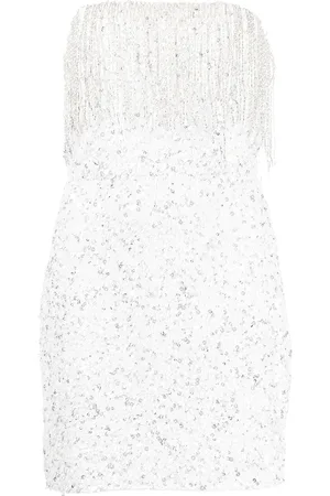 Retrofete Cassandra sequin-fringe minidress