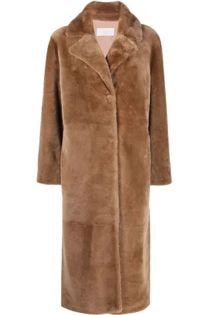 YVES SALOMON Long merino coat