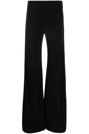 Alberta Ferretti Flared wide-leg trousers