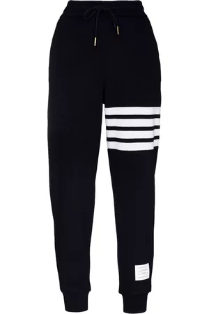 Thom Browne 4-Bar drawstring track pants