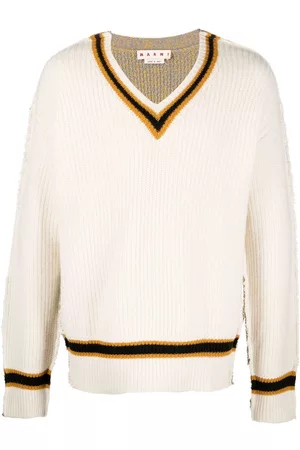 Marni V-neck knitted jumper